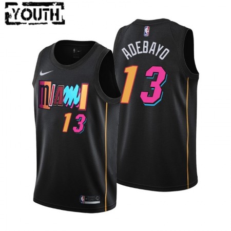 Maillot Basket Miami Heat Bam Adebayo 13 Nike 2021-22 City Edition Swingman - Enfant